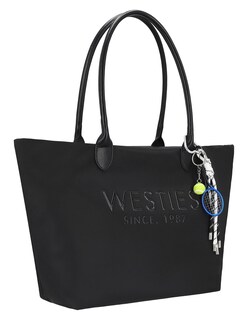 Foto 1 | Foto 1 | Bolsa Tote Westies Hblightwe Negro Textil Para Mujer