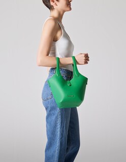 Foto 7 | Foto 7 | Bolsa Tote Westies Hbatenaswe Verde Sintetico Para Mujer