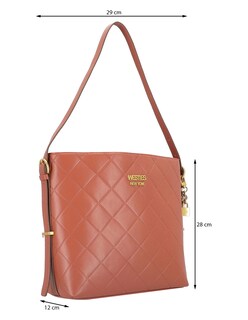 Foto 5 | Foto 5 | Bolsa Hobo Westies Hbvulumniawe Rojo Sintetico Para Mujer