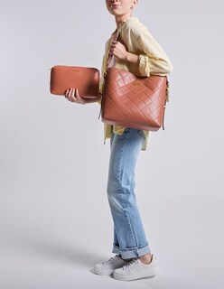 Foto 6 | Foto 6 | Bolsa Hobo Westies Hbvulumniawe Rojo Sintetico Para Mujer