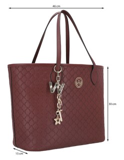 Foto 5 | Foto 5 | Bolsa Tote Westies Hbraddixwe Tinto Sintetico Para Mujer