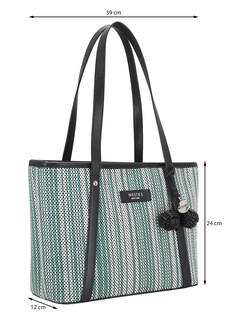 Foto 5 | Foto 5 | Bolsa Tote Westies Hbjiraiyawe Verde Sintetico Para Mujer