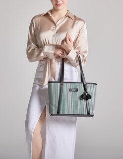 Foto 6 | Foto 6 | Bolsa Tote Westies Hbjiraiyawe Verde Sintetico Para Mujer