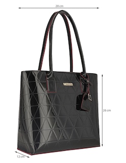 Foto 5 | Foto 5 | Bolsa Tote Westies Hbhuno3we Negro Sintetico Para Mujer