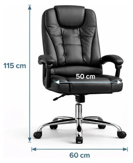 Foto 3 | Foto 3 | Silla Ejecutiva Ergonómica Modelo Negro