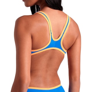 Foto 5 | Foto 5 | Traje De Baño Arena One Big Logo Para Mujer Azul Cielo