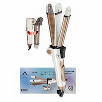 Plancha Para Cabello The Icon Lab Con Placas De Cerámica Indicador Led