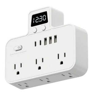 Foto 1 | Foto 1 | Multicontacto De Pared 11 En 1 Con Usb Modelo Blanco