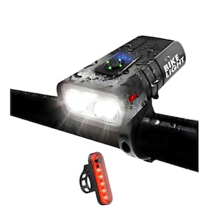 Foto 1 | Foto 1 | Set Luces Para Bicicleta Led Modelo Negro