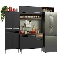 Cocina Integral Completa Modular Madesa Emilly 229cm Mn 21
