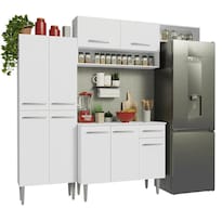 Cocina Integral Completa Modular Madesa Emilly 229cm Bb 22