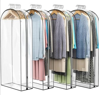 Foto 1 | Foto 1 | Set Fundas Para Ropa Colgantes Modelo Transparente