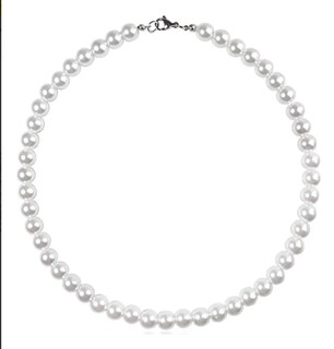 Foto 1 | Foto 1 | Collar De Perlas Para Hombre Ajustable Xtellar Modelo Blanco