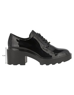 Foto 5 | Foto 5 | Zapato Oxford Westies Negro Charol Para Mujer