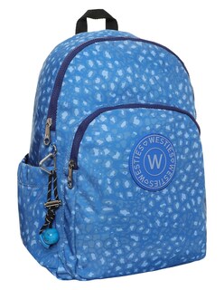 Foto 1 | Foto 1 | Mochila Westies Hbpititawe Azul Textil Para Mujer