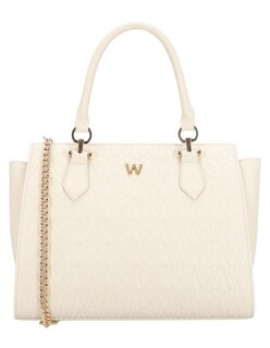 Foto 2 | Foto 2 | Bolsa Satchel Westies Hbanmona3we Beige Sintetico Para Mujer