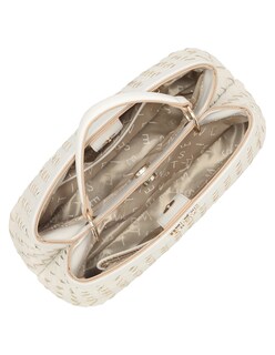 Foto 4 | Foto 4 | Bolsa Satchel Westies Hbbangkokwe Beige Sintetico Para Mujer