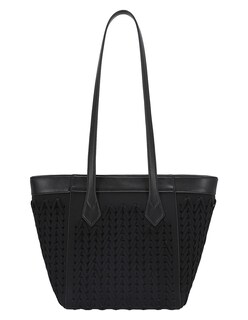 Foto 3 | Foto 3 | Bolsa Satchel Westies Hbtrecuwe Negro Textil Para Mujer