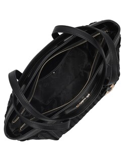 Foto 4 | Foto 4 | Bolsa Satchel Westies Hbtrecuwe Negro Textil Para Mujer