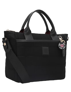 Foto 1 | Foto 1 | Bolsa Satchel Westies Hbaitna4we Negro Textil Para Mujer