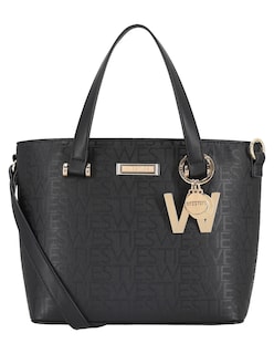 Foto 2 | Foto 2 | Bolsa Satchel Westies Hbsenna29we Negro Sintetico Para Mujer