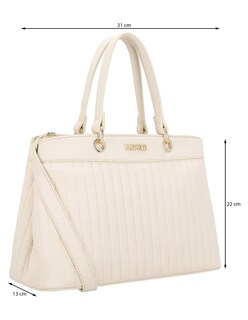Foto 5 | Foto 5 | Bolsa Satchel Westies Hbrahulwe Beige Sintetico Para Mujer