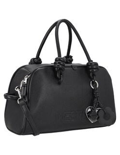 Foto 1 | Foto 1 | Bolsa Satchel Westies Hbjimmywe Negro Sintetico Para Mujer