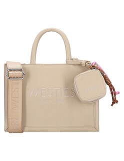 Foto 2 | Foto 2 | Bolsa Satchel Westies Hbnemethwe Beige Sintetico Para Mujer
