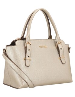 Foto 1 | Foto 1 | Bolsa Satchel Westies Hbolivio4we Dorado Sintetico Para Mujer
