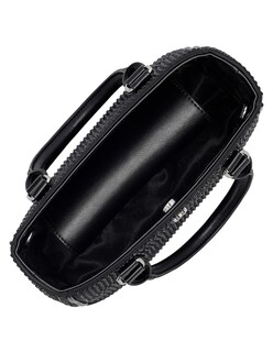 Foto 4 | Foto 4 | Bolsa Satchel Westies Hbsilvia2we Negro Textil Para Mujer