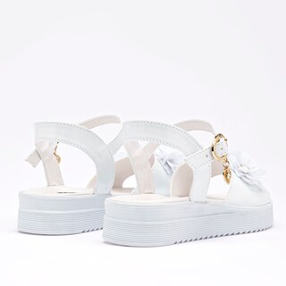 Foto 5 | Foto 5 | Sandalia Moramora Blanco Para Niña