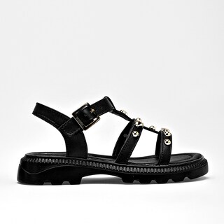 Foto 7 | Foto 7 | Sandalia Yuyin Negro Para Niña