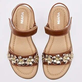 Foto 3 | Foto 3 | Sandalia Yuyin Beige Para Niña