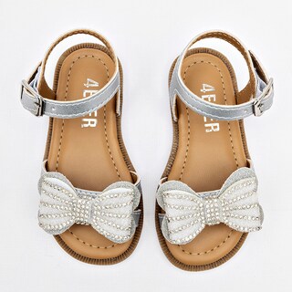 Foto 3 | Foto 3 | Sandalia Celex Plata Para Niña