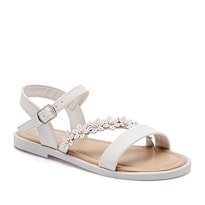 Sandalia Lia Blanco Para Niña