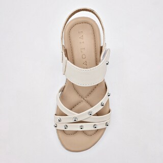 Foto 2 | Foto 2 | Sandalia Ivi Love Latte Para Niña