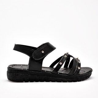 Foto 6 | Foto 6 | Sandalia Ivi Love Negro Para Niña