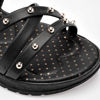 Foto 8 | Foto 8 | Sandalia Ivi Love Negro Para Niña