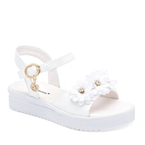 Sandalia Moramora Blanco Para Niña