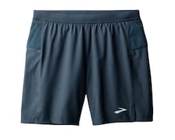 Short Running Brooks Journey 7in 2in1 Azul Hombre 211543455