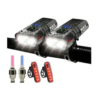 Foto 1 | Foto 1 | Set 10 Luces Para Bicicleta Recargables Modelo Multicolor