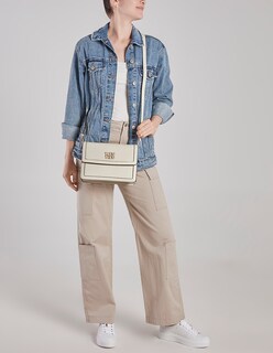 Foto 7 | Foto 7 | Bolsa Shoulder Bag Westies Hbarepa2we Beige Sintetico Para Mujer