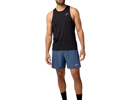 Foto 2 | Foto 2 | Tank Top Running Brooks Atmosphere 3 Negro Hombre 211539001
