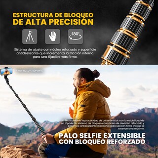 Foto 4 | Foto 4 | Tripié Profesional Livlux Tp01 De Aluminio Ajustable 2.1 M Con Funda Para Iluminación Cámaras Y Estudio Fotográfico