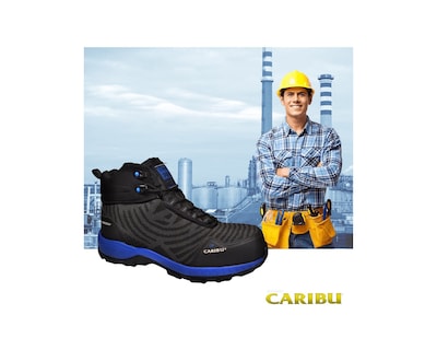 Foto 6 | Foto 6 | Botas De Trabajo Industrial Para Hombre Caribu 340 Con Casco De Seguridad