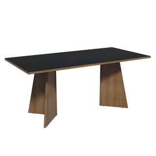 Foto 7 | Foto 7 | Mesa De Comedor Madesa 5388 Rectangular Marrón/negro