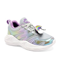 Tenis Charly Urbano Gris Para Niña