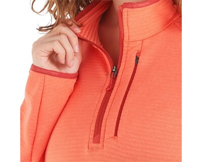 Foto 5 | Foto 5 | Sudadera Senderismo Salomon Essential Ltwarm Naranja Mujer L
