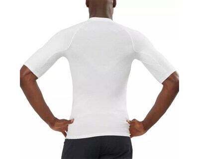 Foto 2 | Foto 2 | Playera Running Salomon Play Exo Motion Blanco Hombre Lc1499