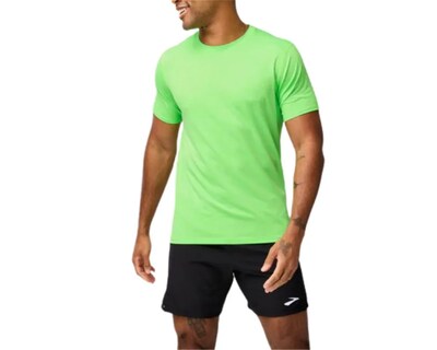 Foto 2 | Foto 2 | Playera Running Brooks Luxe Verde Hombre 211498313